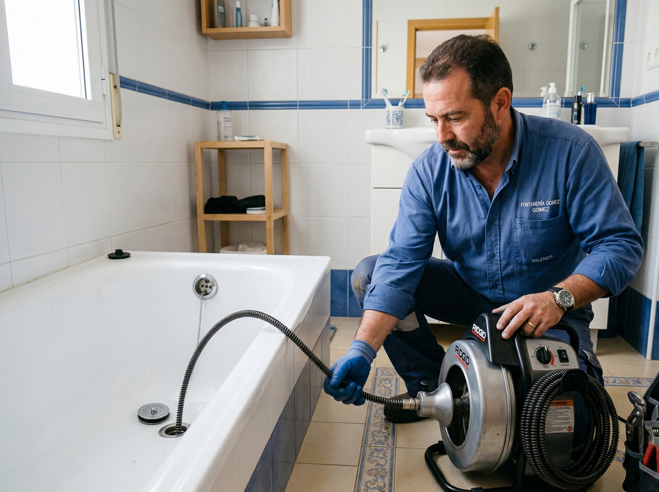 Desatasco urgente en Valencia